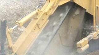 InterDrain 2028HRT Hydraulic Rock Trencher  Blackley NZ [upl. by Mcdowell997]