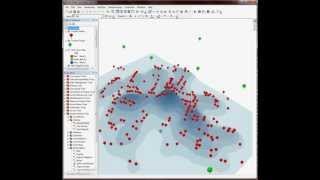 GIS 3D Analyst  ArcScene tutorial with John Snows 1854 Cholera Data [upl. by Aneekal169]