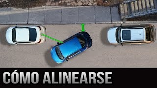 Estacionamiento paralelo  Cómo alinearse correctamente [upl. by Asenej936]