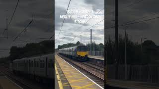 150109 and 158261 through Chester Le Street train trainspotteruk railway [upl. by Schober]