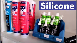 Silicone uso geral grande e pequeno Pulvitec Tekbond Unipega [upl. by Enna]