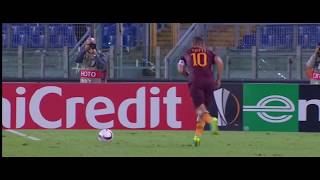 Caressa e Bergomi commentano una punizione di Totti [upl. by Yznyl]