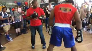 HEAVYWEIGHT GEORGE ARIAS IS LIKE A YOUNG MIKE TYSON [upl. by Modie]