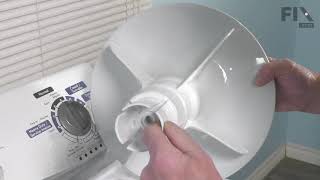 Whirlpool Washer Repair  How to Replace the Agitator Base [upl. by Trimmer532]