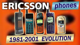 Ericsson phones evolution 19812001 [upl. by Hartmann652]