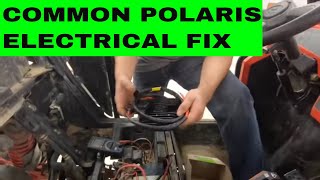 Polaris SXSUTV Common Electrical Fix [upl. by Hpesoy]