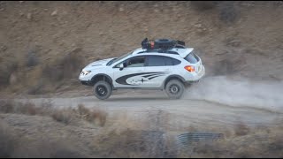 Subaru Crosstrek gets a Flatout GR40 Rally Suspension [upl. by Fairleigh]