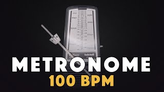 100 BPM Metronome [upl. by Stuart488]