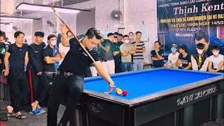 Thịnh kent đụng độ cơ thủ nước ngoài  Kèo độ carom 1 băng game 150 điểm trân đấu qua hấp dẫn [upl. by Assirolc]