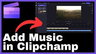 How to Add Music Clipchamp [upl. by Vallery16]