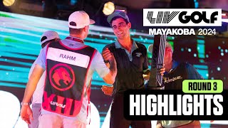 FULL HIGHLIGHTS Niemann Wins Marathon Playoff  LIV Golf Mayakoba [upl. by Ellak360]