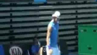 Rafael Nadals Party Tricks  Australian Open 2009 [upl. by Beller69]