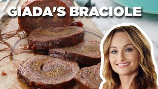 Giada De Laurentiis Makes Braciole  Everyday Italian  Food Network [upl. by Yecnay]