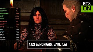 Latest Update 403 Gameplay for RTX 3060 amp Ryzen 5600 at 1620p Witcher 3 Next Gen Benchmark [upl. by Llyrpa128]