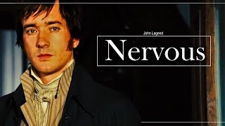 John Legend  Nervous  Elizabeth amp Mr Darcy  Lyrics [upl. by Nelli900]