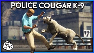 GTA RP  POLICE LION K9 UNIT [upl. by Wilbur349]