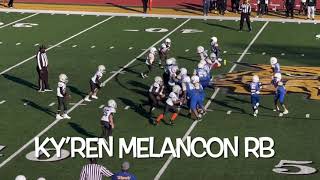 Ky’ren Melancon “KY” 2021 Vacherie Rams 🐏 Highlights ⭐️⭐️⭐️⭐️⭐️ RBCB [upl. by Aillicec151]