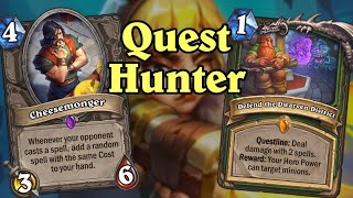 Cheesemonger Quest Hunter  United In Stormwind  Hearthstone [upl. by Ssidnak820]