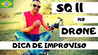 MINI CÂMERA ESPIÃ  SQ 11 ADAPTAÇÃO COM DRONE [upl. by Ecnahs]