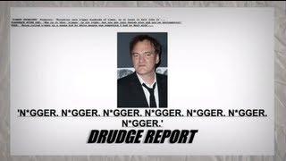 Ngger Covers Drudge Report for Django Unchained [upl. by Dilan41]