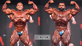 HADI CHOOPAN Vs DEREK LUNSFORD Comparison at Mr Olympia 2022 hadichoopan bigramy cbum [upl. by Yael816]