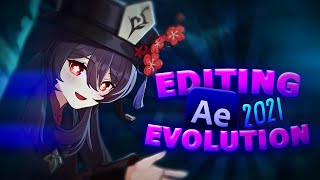 MY EDITING EVOLUTION 2021 — 𝗔𝗙𝗧𝗘𝗥 𝗘𝗙𝗙𝗘𝗖𝗧𝗦 [upl. by Solegna]