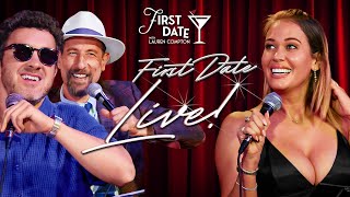 First Date LIVE w Mark Normand amp Ari Shaffir  First Date with Lauren Compton [upl. by Saum]