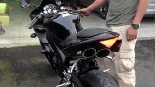 2006 Yamaha R1 STOCK VS TOCE EXHAUST [upl. by Finer615]