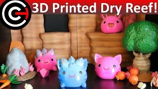 3D Printed Slime Rancher  Dry Reef Environment  Rocks and Trees [upl. by Noleta]