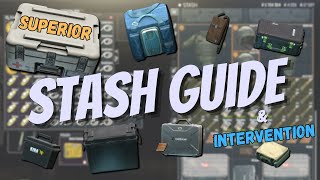 PLAY MORE STASH LESS Stressfree TutorialGuide for all things stash in Escape From Tarkov [upl. by Melodee]