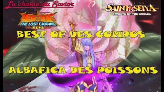 BEST OF COMPOS ALBAFICA POISSONS PISCES LOST CANVAS SAINT SEIYA SaintSeiyaKOTZ SaintSeiyaAwakening [upl. by Pietje]