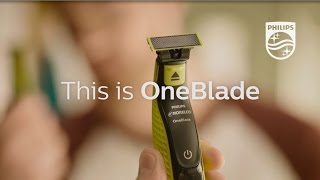 Philips OneBlade trim edge shave  Philips  QP2520 [upl. by Yrruc]