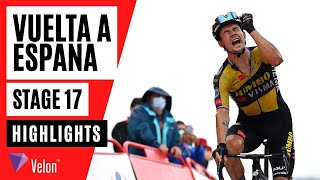 Vuelta a España 2023 Stage 17 Extended Highlights  Cycling on NBC Sports [upl. by Crespi]