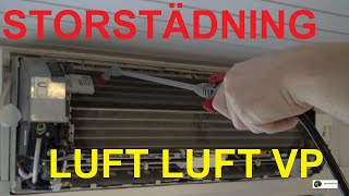 Rengöring av Luftvärmepump IVT AYXP12FRN [upl. by Edras]