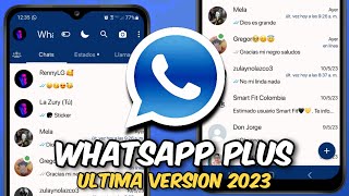 WhatsApp Plus ACTUALIZADO  Como DESCARGAR e Instalar para Android [upl. by Sup]