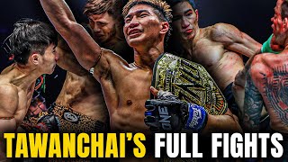 The COLDEST Muay Thai Fighter 🤯 Tawanchai’s Epic Wins [upl. by Ramat575]