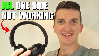 JBL Headphones One Side Not Working FIX [upl. by Nylarad]