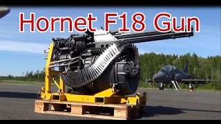 Hornet F18 GUN Vulgan Gatling Gun M61 [upl. by Nivlek]