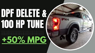 Ford Powerstroke DPF Delete amp Tune Install For “Ranch Trucks” [upl. by Teerpnam]