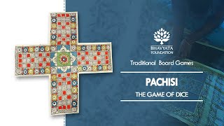 Pachisi The Game of Dice Indian Traditional Board Game [upl. by Araes165]