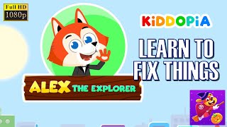 Kiddopia  Alex the Explorer  Problem Solving Activity  Learning App [upl. by Rosati]