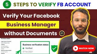 How to Verify Facebook Business Manager Account  Verify Facebook Business Manager in 2024 [upl. by Caesaria]