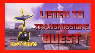 Listen For The 7 Vinderman Lab Transmissions  Deeply Disturbing Simulations Main Quest Fortnite STW [upl. by Tillie]