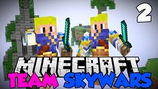 MINECRAFT  ANTI KNOCKBACK  Team Skywars ft DuffyGames 2 [upl. by Ahsienahs]