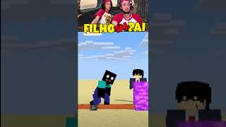 AJUDE Herobrine parar Bedrock amizade curtas tendência anime oreETV shorts [upl. by Colt]