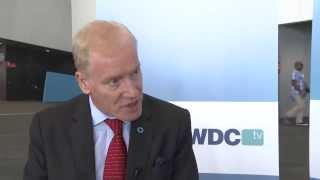 Interview with Sir Michael Hirst IDF President at World Diabetes Congress 2013 [upl. by Nahguav]