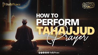 BEST TIME TO PERFORM TAHAJJUD  ALL ABOUT TAHAJJUD  Daily Peace  islam islamicvideo tahajjud [upl. by Bassett]