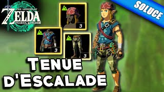 Tenue dEscalade  Emplacement  Zelda Tears Of The Kingdom [upl. by Lladnew898]