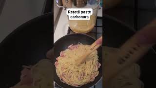 Rețetă paste carbonara [upl. by Malia]