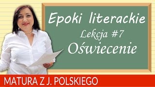 65 Matura z polskiego epoki literackie  oświecenie [upl. by Assirrac]